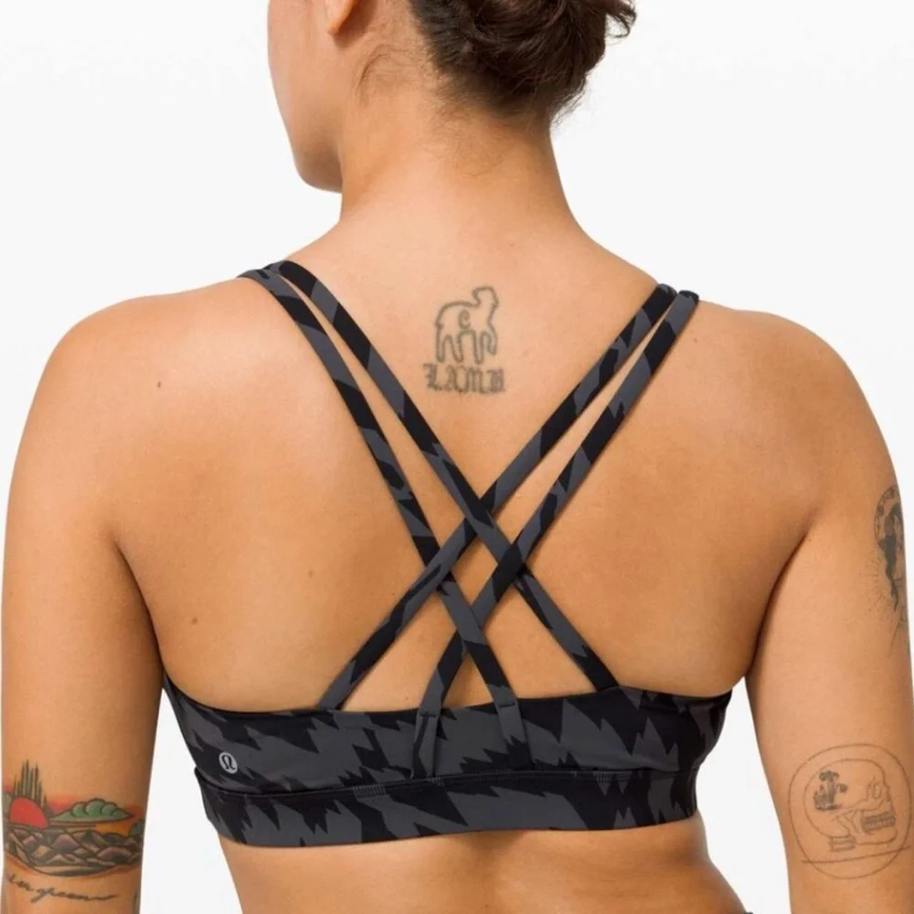 EUC Lululemon energy bra B-D cups